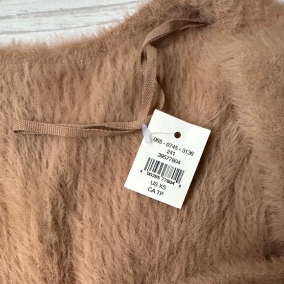 Aerie Brown V-Neck Sweater-XS - Picture 2 of 10